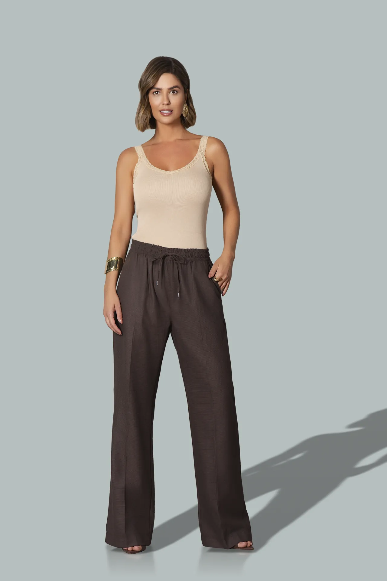 BLSP0006200 Blusa - CLF00546 Calça Comfy — frente