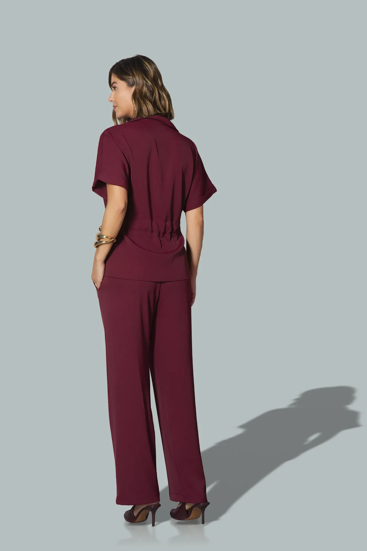 TPF00629 Blusa - CLF00626 Calça Alfaiataria — verso