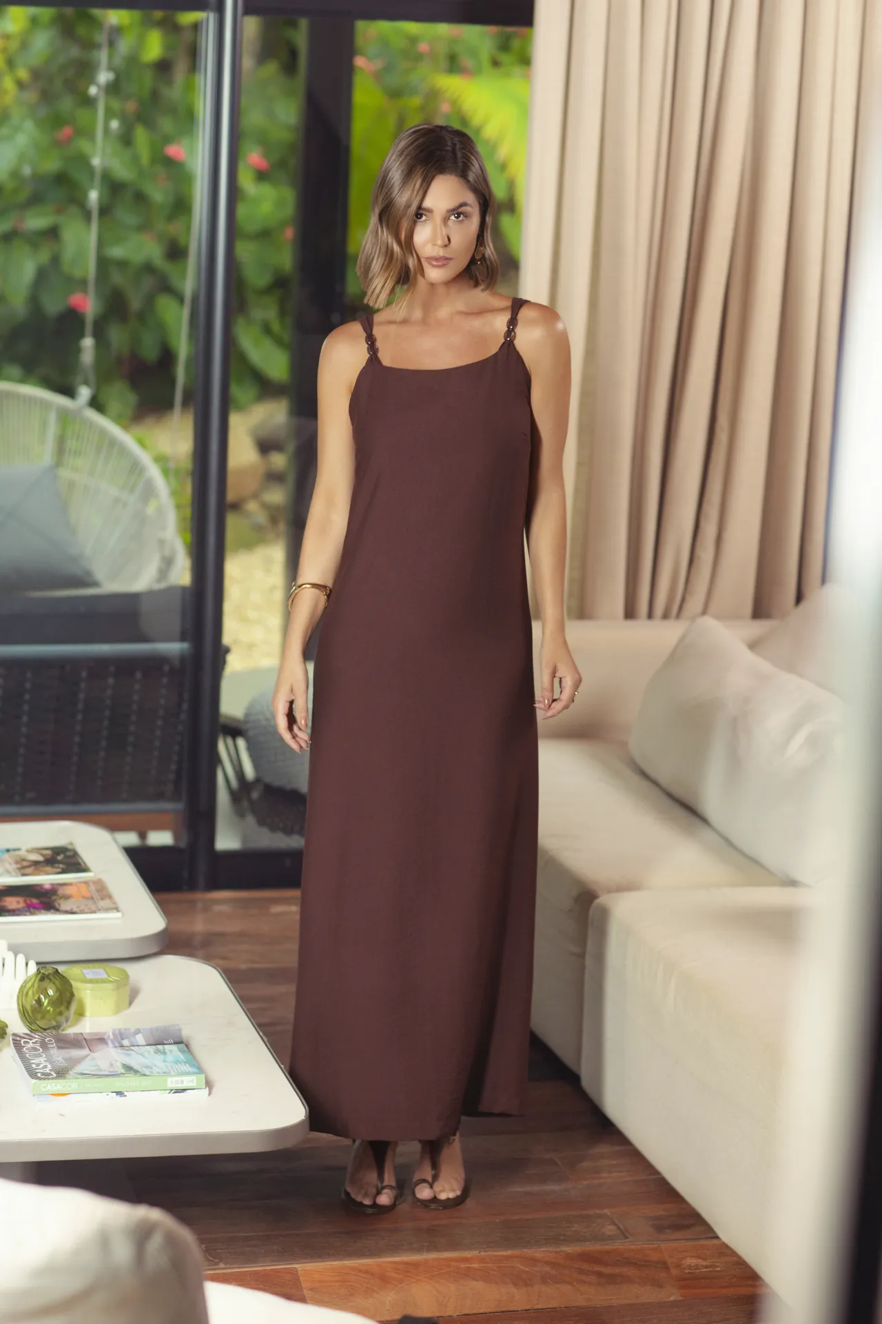 TPF00683 Vestido Longo — frente